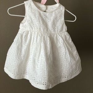 Infant eyelet Dress